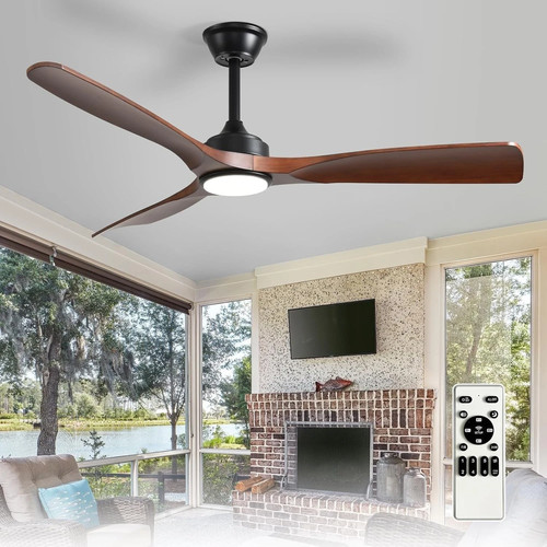 Ceiling fan with light 52in - with,