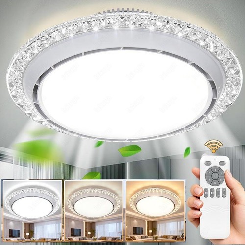 Large led ceiling - led, fan
