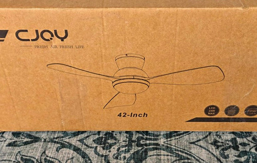 Cjoy inch ceiling fan - ceiling, with