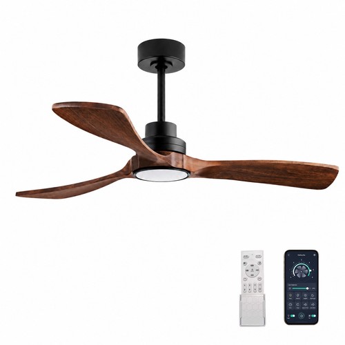 Smart ceiling fan with - 52",