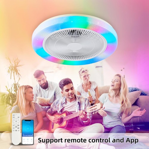 Large led ceiling fan - led,