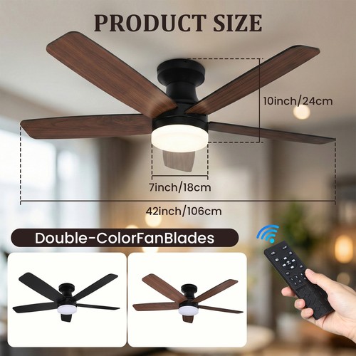 Modern led ceiling fan - led,
