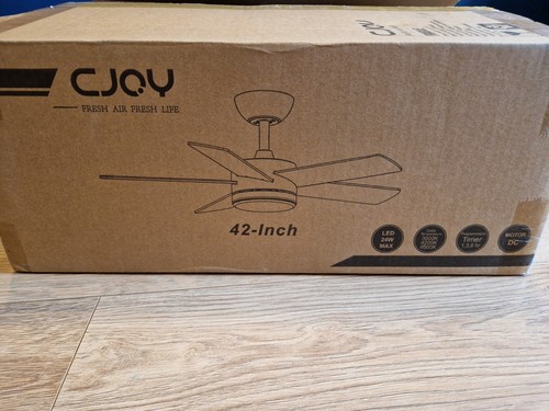 Cjoy blade ceiling fan - cjoy, 5-blade