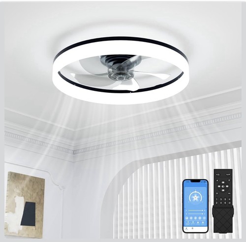50cm black ceiling - black, with