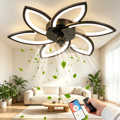 Ceiling fan with light timer - fan,