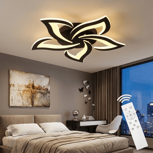 Led ceiling fan with - ceiling, light