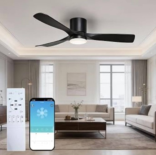 42in smart modern ceiling fan - modern,