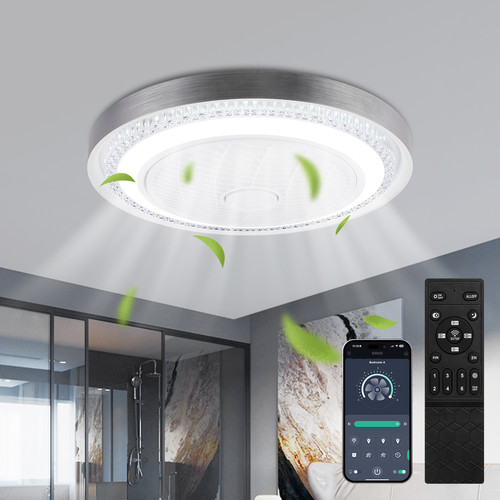 Led ceiling fan 51cm - ceiling,