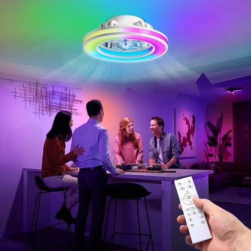 Led ceiling fan with - fan,