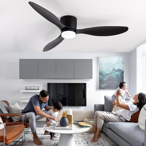 Large led ceiling fan with - ceiling,