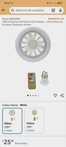 Misuvrse 30w led ceiling fan - led,
