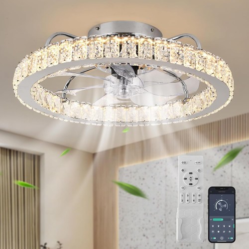 Led dimmable crystal ceiling - led,