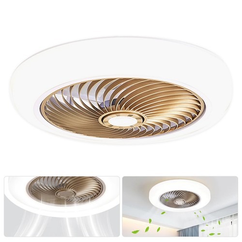 Large led ceiling - fan, with