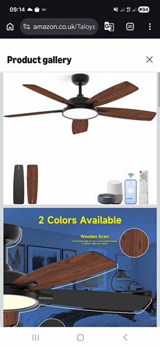 Vivohome ceiling fan - vivohome, 52"