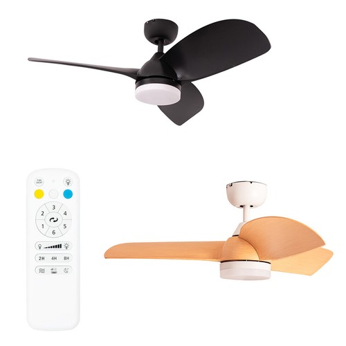 Ceiling fan integrated led - fan, 36"