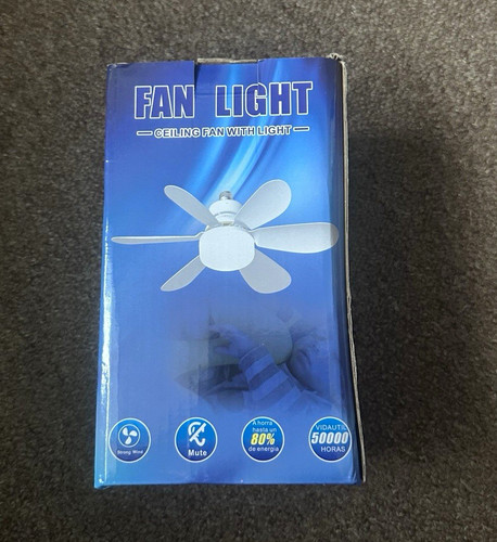 White blade ceiling fan - ceiling, with