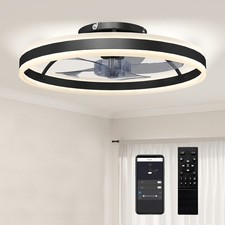 HOMCOM Ceiling Fan with Light