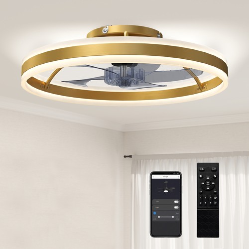 Homcom ceiling fan with - ceiling, light