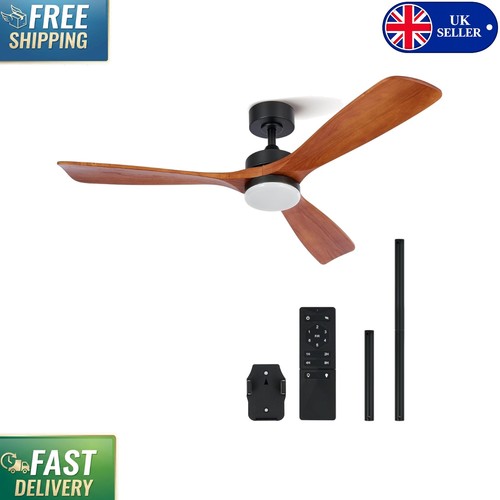 Noiseless inch ceiling fan - 52-inch,