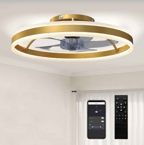 Homcom ceiling fan with light - ceiling,