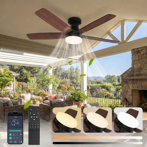 Smart ceiling fan with - ceiling,