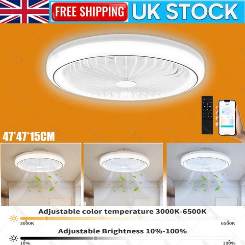 Ceiling fan with lighting led - fan,