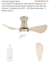 Low Profile VV Ceiling Fan