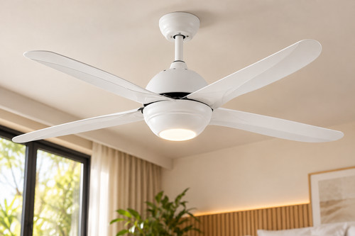 140cm 55in white ceiling - 140cm,