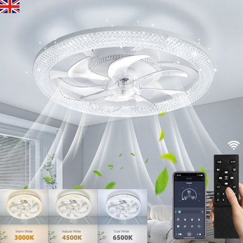 Speed large led ceiling fan - 6,