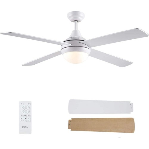 Ceiling fan with - ceiling, lights