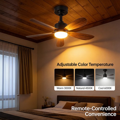 Small led ceiling fan - led,