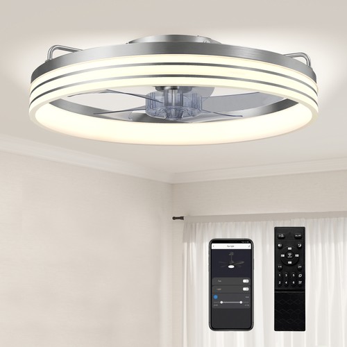 Homcom ceiling fan with light - with,