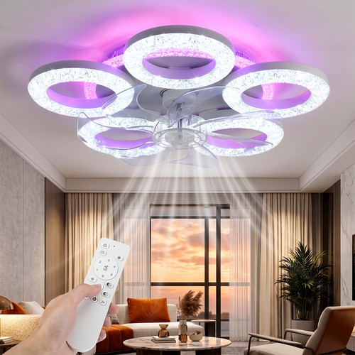 Speed large led ceiling - large, fan