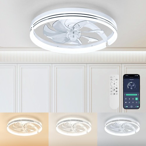 Large speed led ceiling fan - large, 6