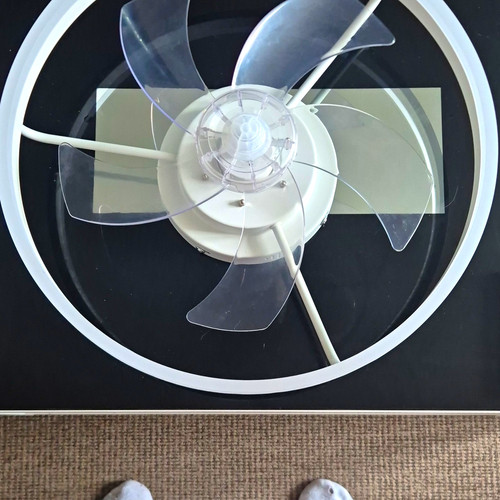 Ceiling fan with - with, led