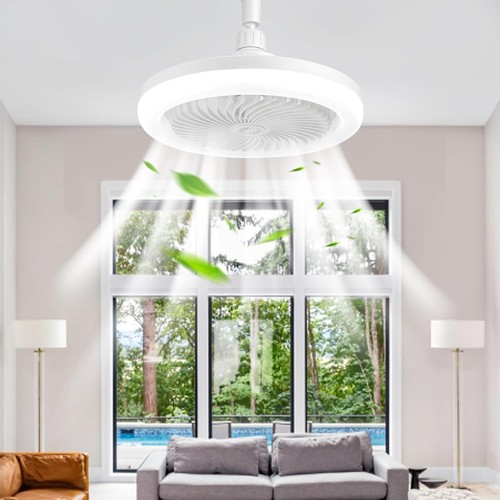 Led ceiling fan with lights - with,