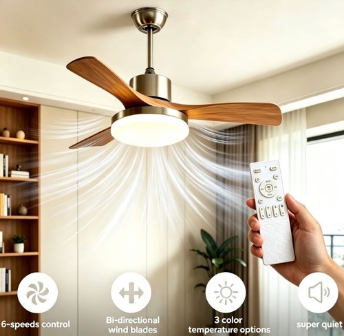 132 modern ceiling fan - 132,