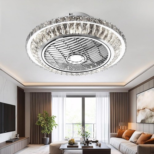 Led ceiling fan with remote - led,