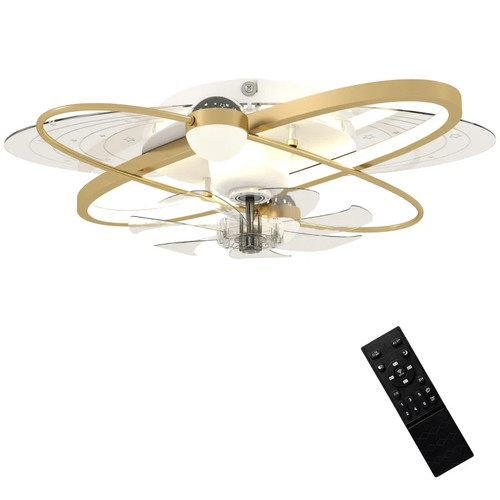 Homcom ceiling fan with light - homcom,