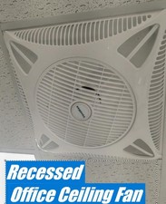 Recessed suspension ceiling