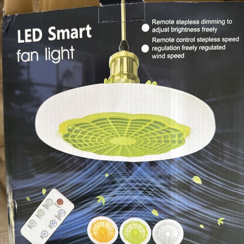 Led ceiling fan with - with, lights