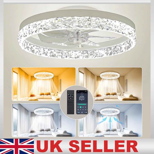 Large led ceiling - ceiling, fan