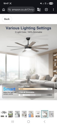 Ohniyou ceiling fans with - ohniyou,