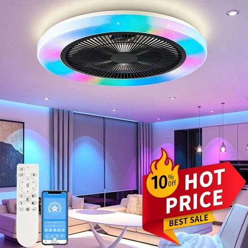 Modern led ceiling fan - led,