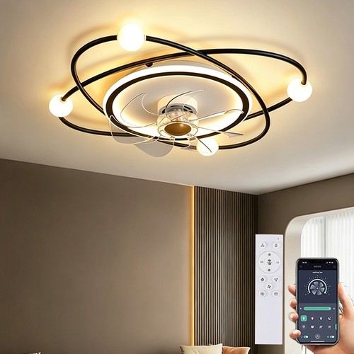 Smart modern ceiling fan with - modern,