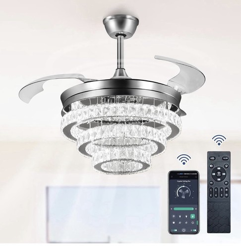 Depuley modern crystal ceiling - crystal,
