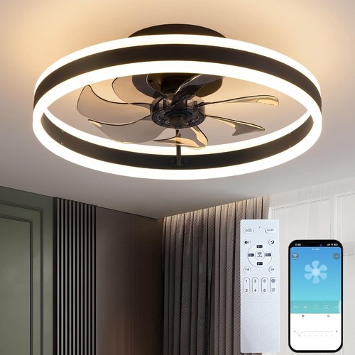Ceiling fan light 60cm - ceiling, 6
