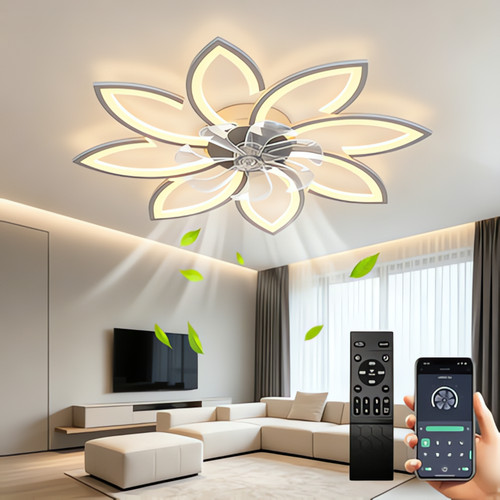 Ceiling fan with led light - ceiling,